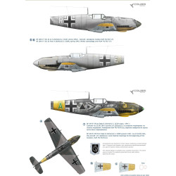 1:48 Colibri Decals 48036 - Bf-109E (Schl)/LG 2 (Operation Barbarossa), Part 1