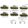 1:35 Colibri Decals 35010 - M4A2 Sherman in Red Army, Part 2