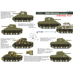 1:35 Colibri Decals 35010 - M4A2 Sherman in Red Army, Part 2