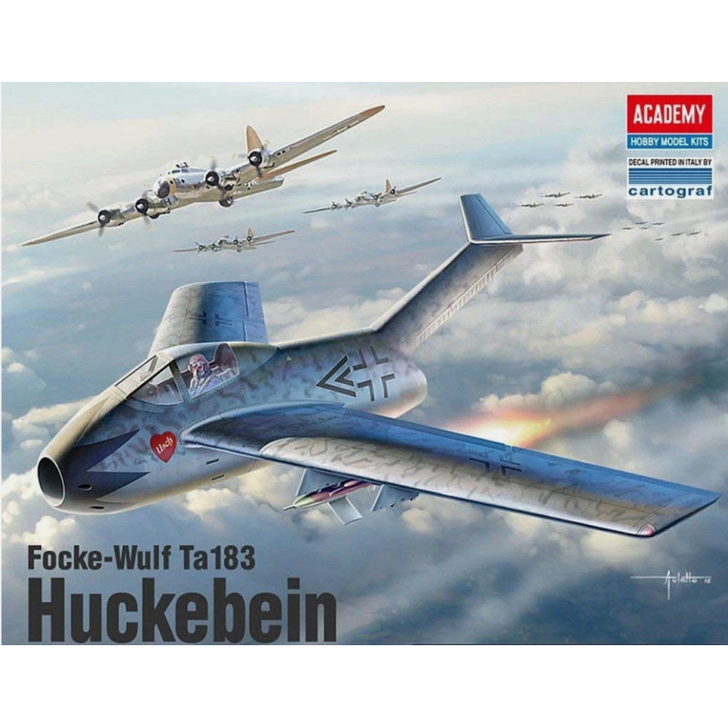 1:48 Academy 12327 - Focke-Wulf Ta-183 Huckebein
