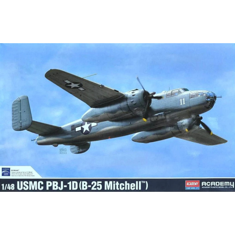 1:72 Academy 12334 - North American PBJ-1D (B-25 Mitchell)