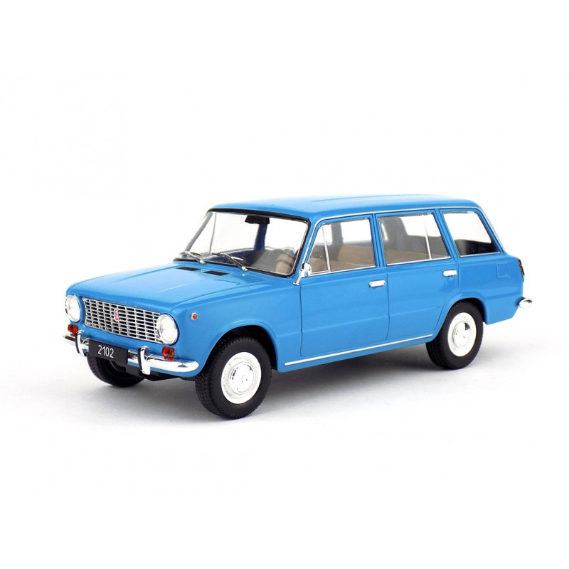 1:24  WhiteBox 124262 - Lada VAZ-2102, 1971 Light blue