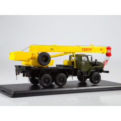1:43 SSM 1411 - Автокран КС-3574 «Ивановец» на базе УРАЛ-4320-31