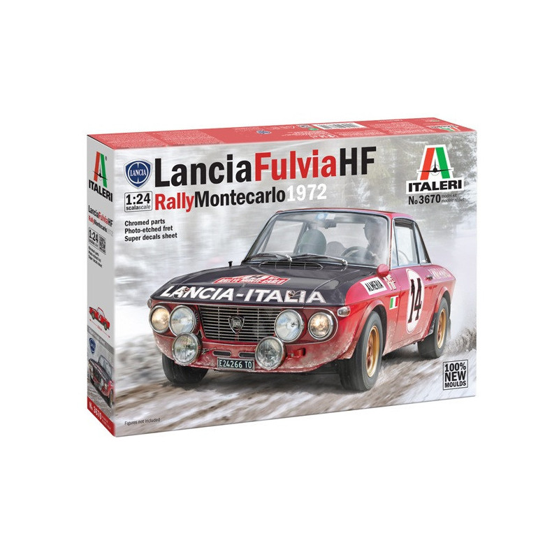 1:24 Italeri 3670 - Lancia Fulvia HF Rally