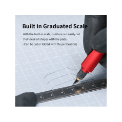 DSPIAE PC-10GY - plastmasas loksnes (190 x 250 mm, 1.0mm, 3 gab.)