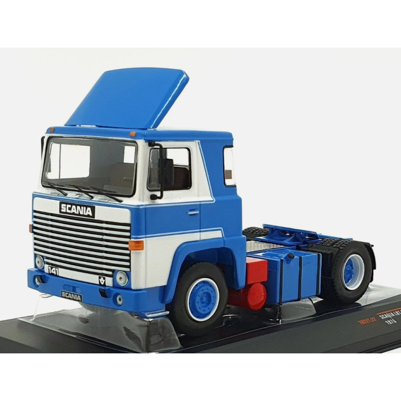 1:43 IXO TR221.22 - Scania LBT 141 tractor truck, 1976 Blue - white