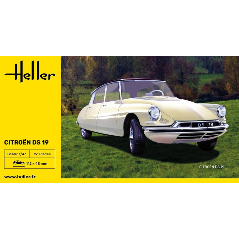 1:43 Heller 80162 - Citroën DS 19