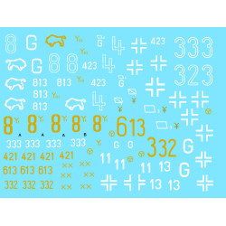 1:72 Colibri Decals 72103 - Pz.Kpfw. IV Ausf.D Operation Barbarossa