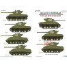 1:72 Colibri Decals 72143 - M4A2 Sherman (76) & HVSS - in Red Army, Part 5