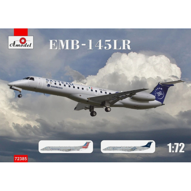 1:72 Amodel 72385 - Embraer EMB-145LR (N697AB & XA-CLI)