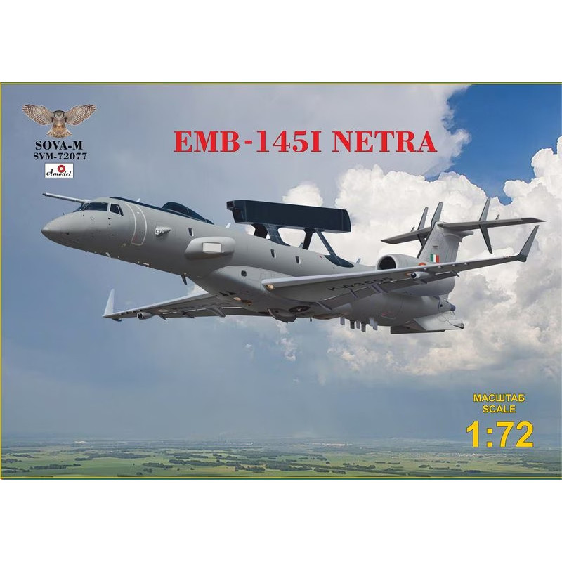 1:72 Sova-M 72077 - Embraer EMB-145 I 'Netra' ВВС Индии ДРЛОиУ