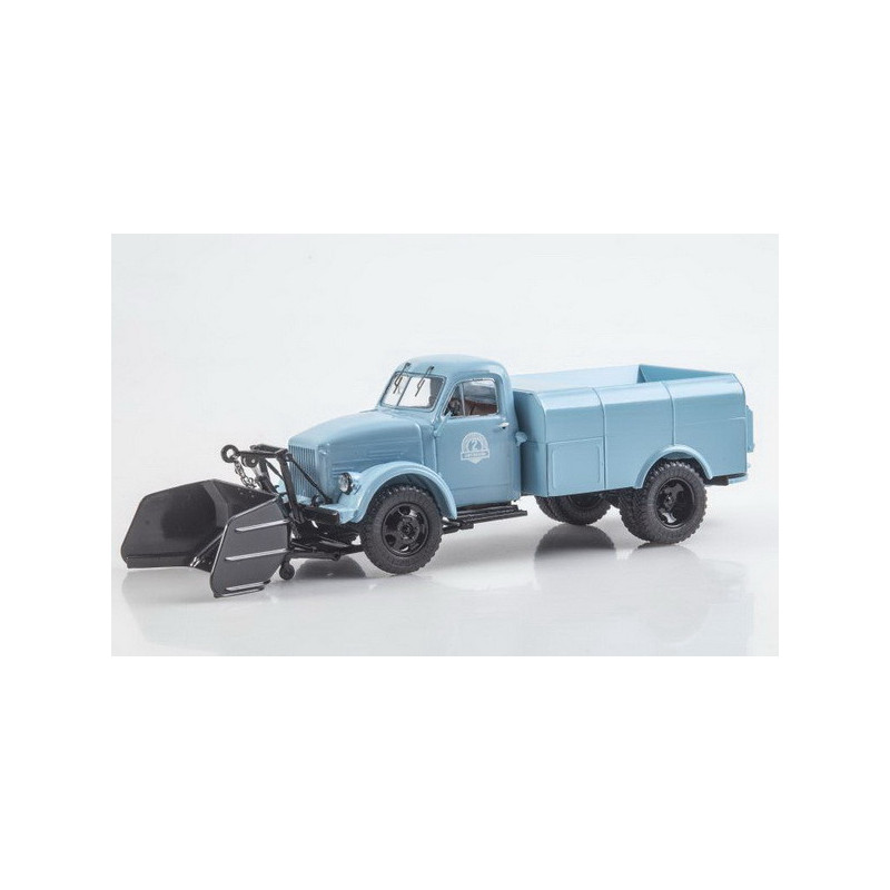 1:43 SSM 1630 - ГАЗ-51 Пескоразбрасыватель - Снегоуборочная машина ПД-4М