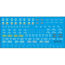 1:87 C3D Decals DZD015B -...