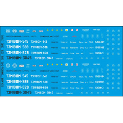 1:87 C3D Decals DZD027 -...