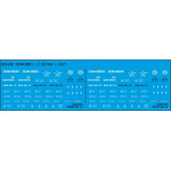 1:87 C3D Decals DZD025 -...