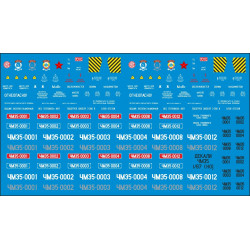1:87 C3D Decals DZD016 -...