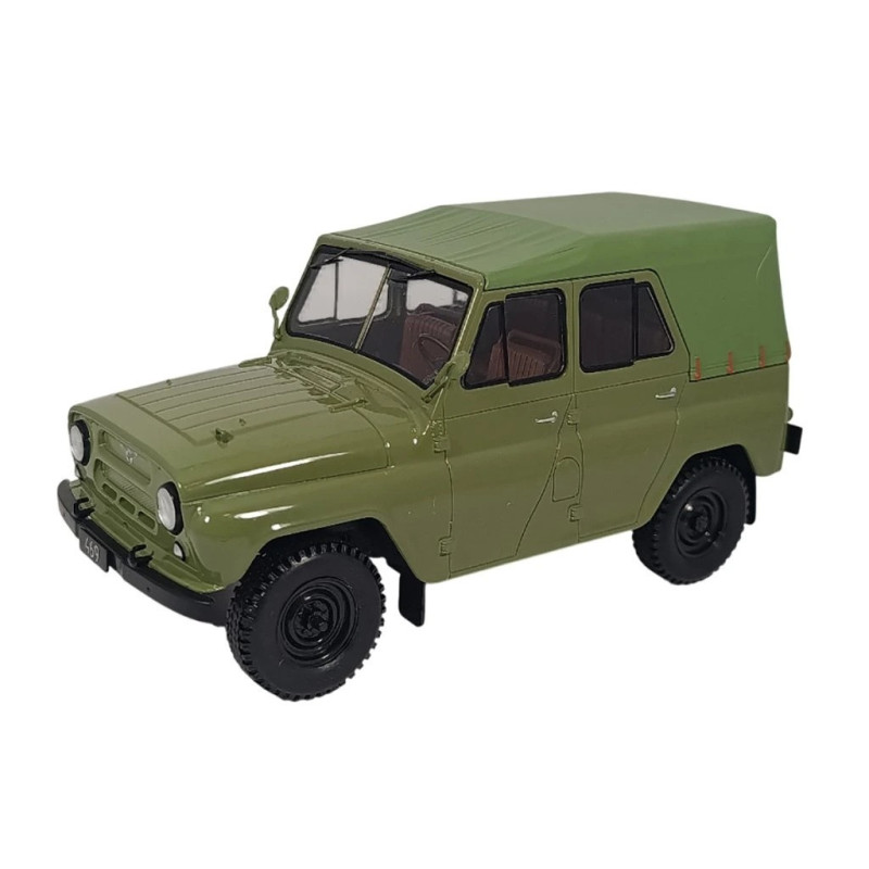 1:24  WhiteBox 124263 - UAZ-469, 1975 Khaki