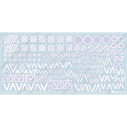 1:35 Begemot Decals 35-006 - Тактические знаки на автомобилях и бронетехнике СВО