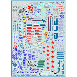 1:72 Begemot Decals 72-029 - Демо-версии самолетов семейства Су-27