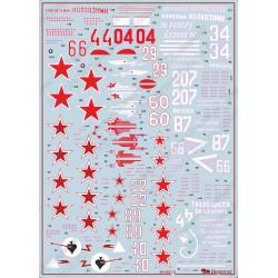 1:72 Begemot Decals 72-089 - Яковлев Як-9Т