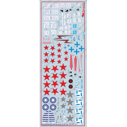 1:72 Begemot Decals 72-092 - Поликарпов И-16, тип 4, 5, 12