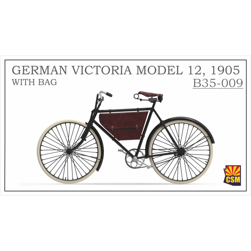1:35 Copper State Models B35-009 - German Victoria Models 12, 1905 with a bag. 3d printed parts.