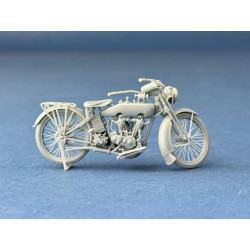 1:35 Copper State Models B35-011 - US Model J Military Motorcycle 1916–1918. 3d printed parts.
