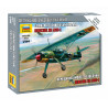 1:144 Zvezda 6184 German Reconnaissance Plane Henschel HS 126B-1