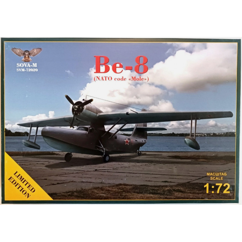 1:72 Sova-M 72020 - Beriev Be-8 "Mole" Passenger amphibian aircraft