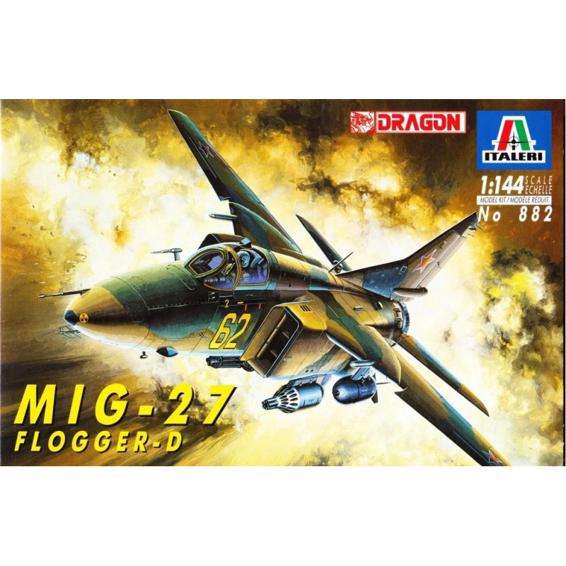 1:144 Italeri 882 - MiG-27 Flogger-D