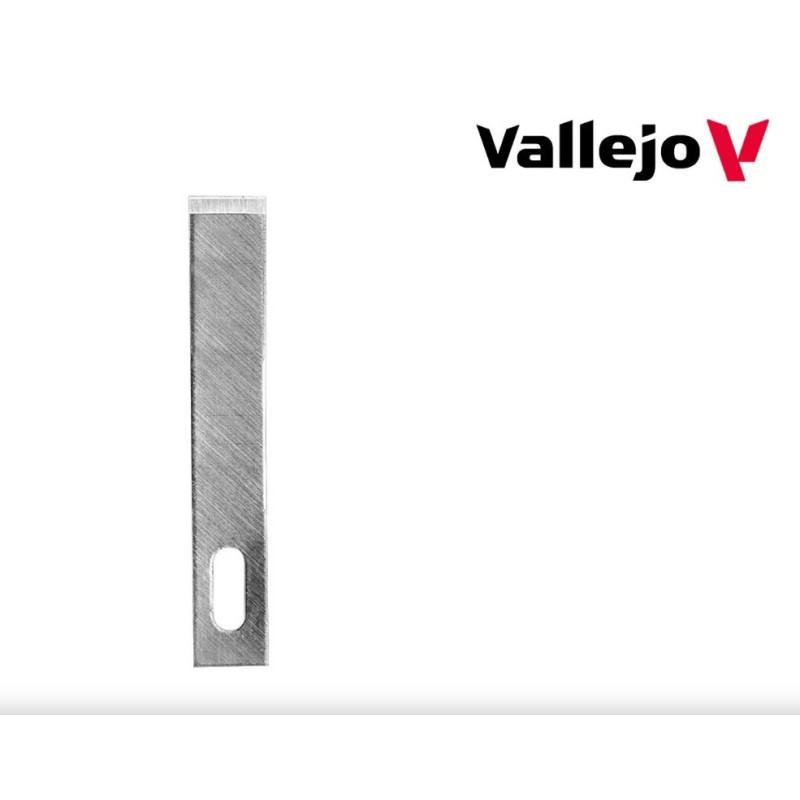 Vallejo T06004 - Набор запасных лезвий №17 для ножа №1 (5 штук)
