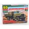 1:43 AVD Models 1650 - Грузовой автомобиль ГАЗ с кабиной Studebaker, сборная модель