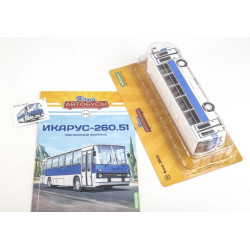 1:43 Ikarus-260.51 автобус с журналом №81, Modimio Collections