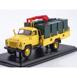 1:43 SSM 1493 - ГАЗ-53 Мусоровоз М-30 / GAZ-53 Garbage truck M-30