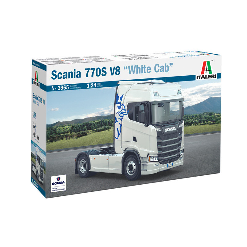 1:24 Italeri 3965 - Scania 770 S V8 "White Cab"