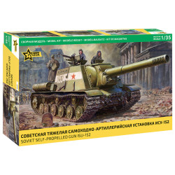 1:35 Zvezda 3721 - ИСУ-152 / ISU-152 Soviet Tank Destroyer