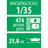 1:35 Zvezda 3721 - ИСУ-152 / ISU-152 Soviet Tank Destroyer