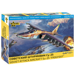 1:72 Zvezda 7312 - Су-25 / Sukhoi Su-25 Frogfoot Russian Tank Destroyer