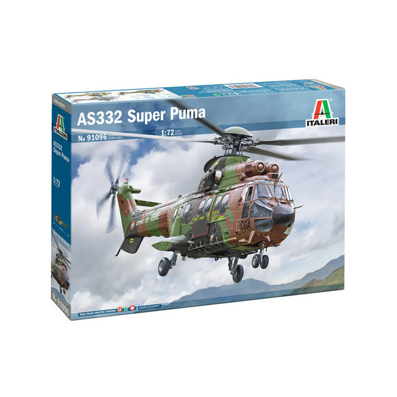 1:72  Italeri 91096 -  AS532 Super Puma