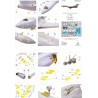 1:144 MicroDesign MD144203 - Photo Etched Detail Set for Tu-154M (Zvezda 7004)