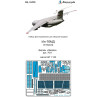 1:144 MicroDesign MD144206 - Photo Etched Detail Set for IL-76 Interior (Zvezda 7011, 7024, 7029)