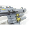 1:144 MicroDesign MD144207 - Photo Etched Detail Set for IL-76 Exterior (Zvezda 7011, 7024, 7029)