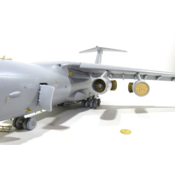 1:144 MicroDesign MD144208 - Photo Etched Detail Set for IL-76 Plugs and pads (Zvezda 7011, 7024, 7029)