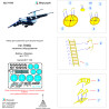 1:144 MicroDesign MD144208 - Photo Etched Detail Set for IL-76 Plugs and pads (Zvezda 7011, 7024, 7029)