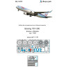 1:144 MicroDesign MD144219 - Photo Etched Detail Set for Boeing 767-300 (Zvezda 7005)