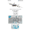 1:144 MicroDesign MD144223 - Photo Etched Detail Set for An-225 Mriya interior (Zvezda, Revell)
