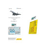 1:144 MicroDesign MD144249 - Photo Etched Detail Set for Tu-144 (Zvezda) & colored instrument panels
