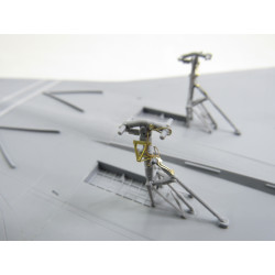1:144 MicroDesign MD144249 - Photo Etched Detail Set for Tu-144 (Zvezda) & colored instrument panels