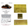 1:35 MicroDesign MD035337 - Photoetched Detail Set for Soviet tank T-28 Track shelves (Zvezda)