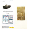 1:35 MicroDesign MD035426 - Photo Etched Detail Set for T-62 mud flaps (Zvezda)